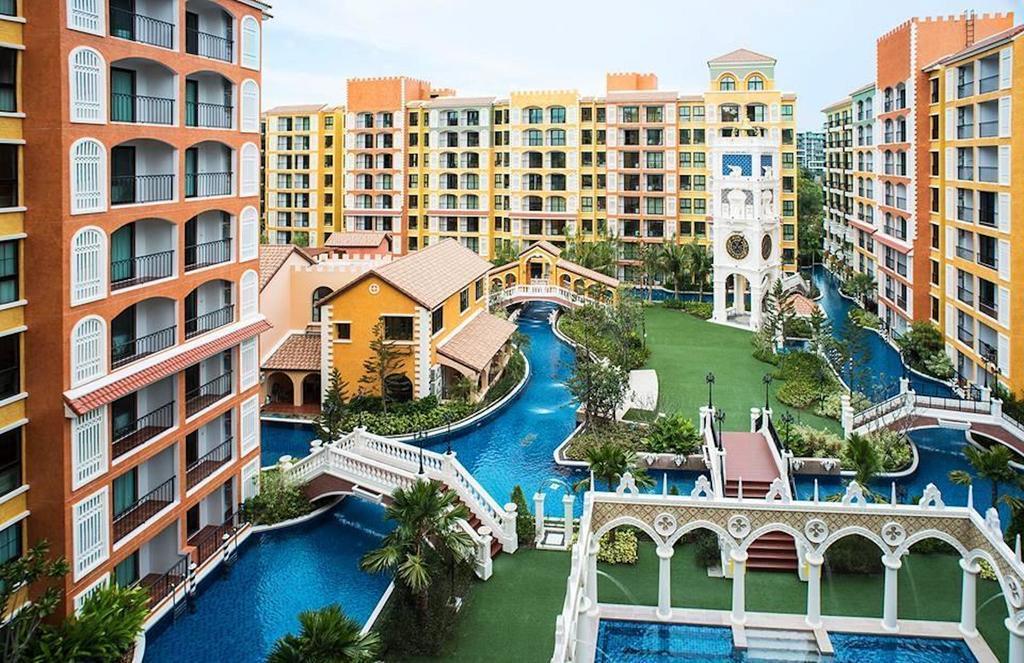 Апартаменты Venetian Pattaya Саттахип Экстерьер фото
