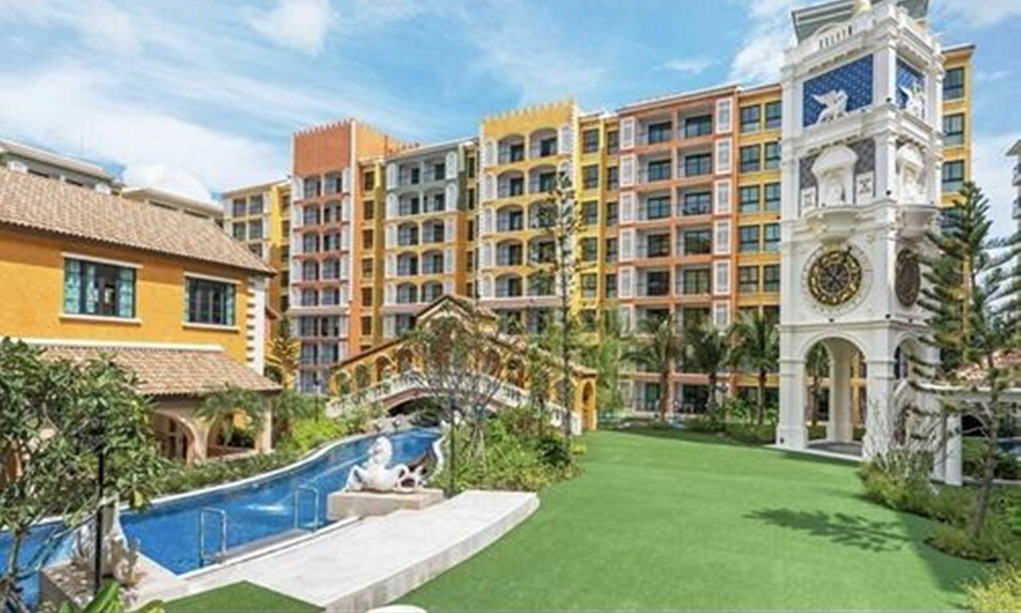 Апартаменты Venetian Pattaya Саттахип Экстерьер фото